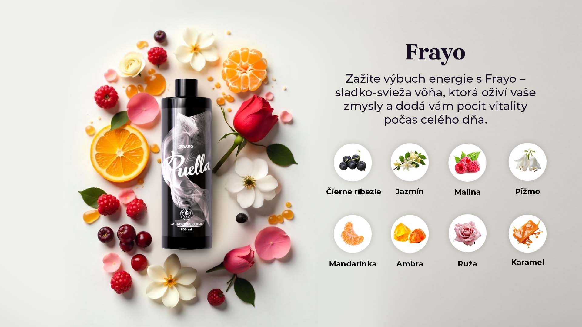 Parfum na pranie Puella - Frayo