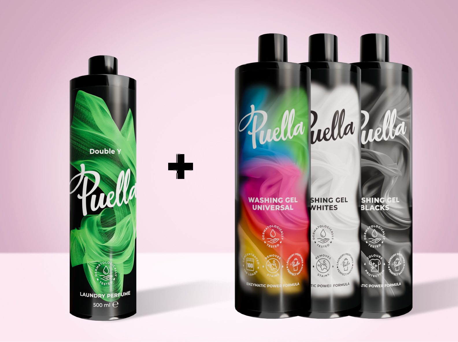 Výhodný set na 100 praní: Parfum na pranie + prací gél